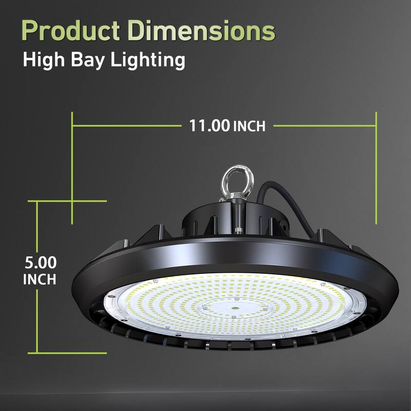 Industrial UFO LED High Bay Light for Garage and Warehouse