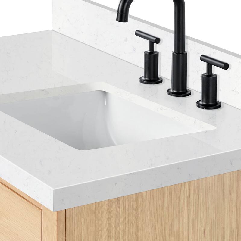 Ariel T036SRCQRVO Hepburn 36" Free Standing Single Basin Vanity Set