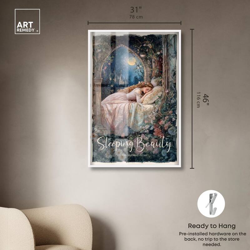 Classic Sleeping Beauty Shadowbox by Art Remedy