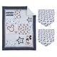 preview thumbnail 4 of 3, Disney Mickey Mouse Timeless Mickey Stars and Icons 3 Piece Nursery Mini Crib Bedding Set