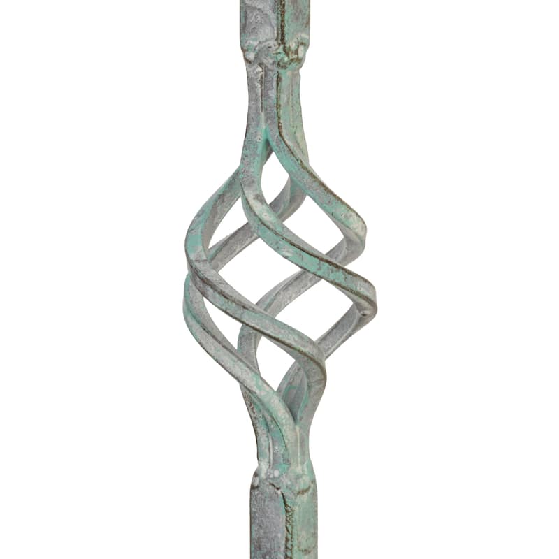 SAFAVIEH Jaylene Victorian Scroll Iron 5-Piece Outdoor Patio Set - 39Wx39Dx29H