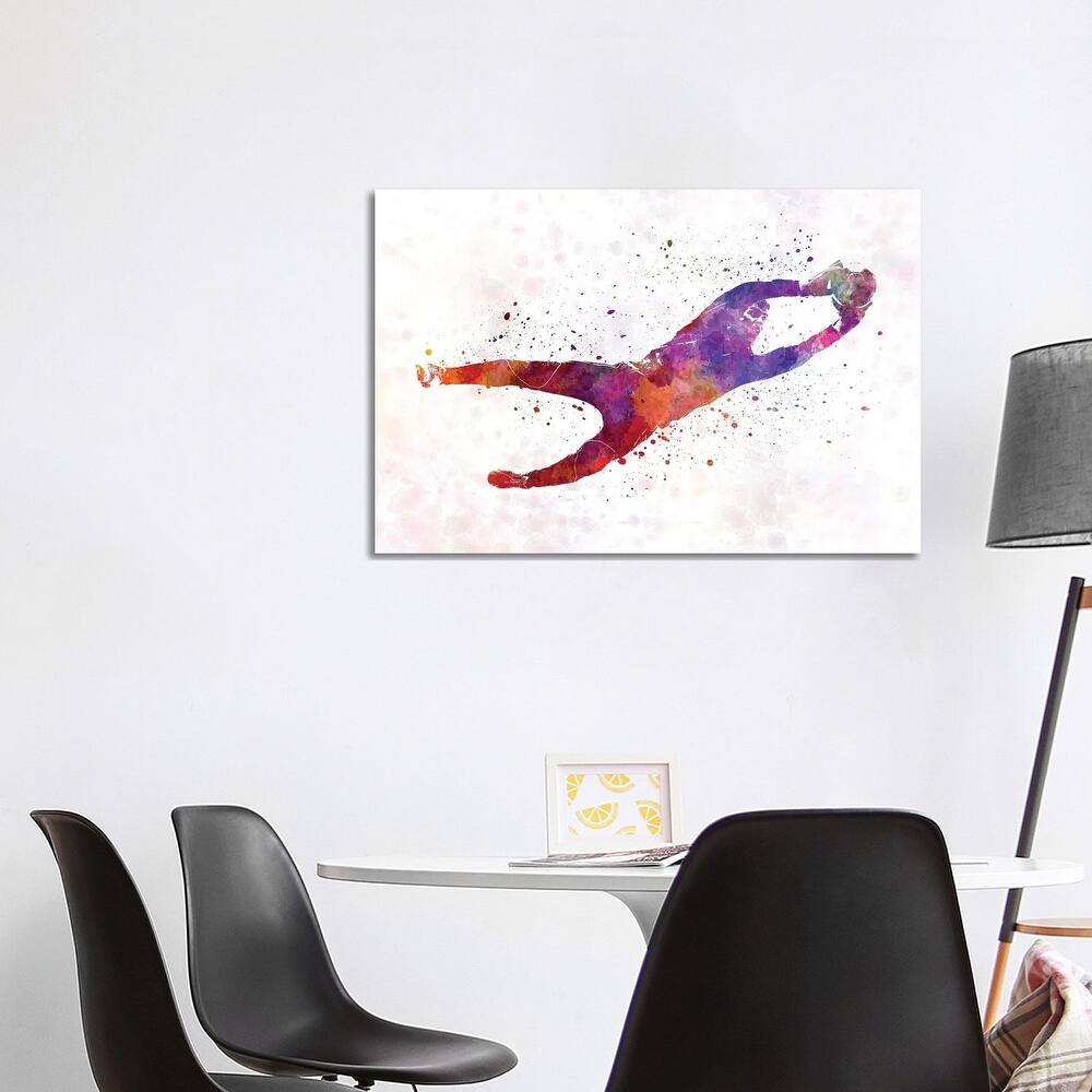 iCanvas "Soccer Football Player Goalkeeper Young Man" by Paul Rommer Canvas Print