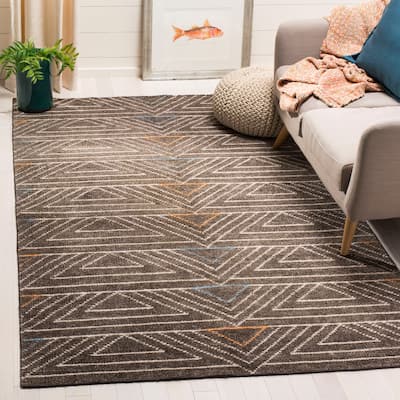 SAFAVIEH Hand-knotted Stone Wash Santosh Modern Wool Rug