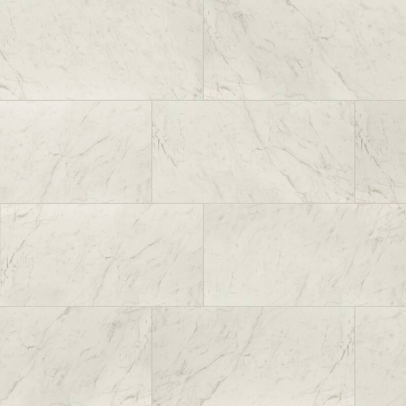Ackland AKNPTZOL12X24P-CA Zola - 12" x 24" Porcelain Solid Floor and - Arctic Pearl