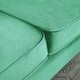 preview thumbnail 6 of 7, Classical American Velvet 3-Seater Sofa with Three Pillows