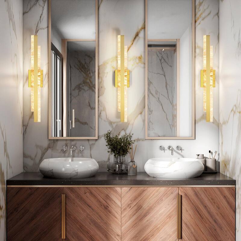 Modern Bathroom Vanity Light 24 inch Dimmable LED Bath Bar Light Fixtures Over Mirror - Wall Sconce