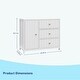 preview thumbnail 4 of 48, Graco Teddi 3 Drawer Combo Dresser
