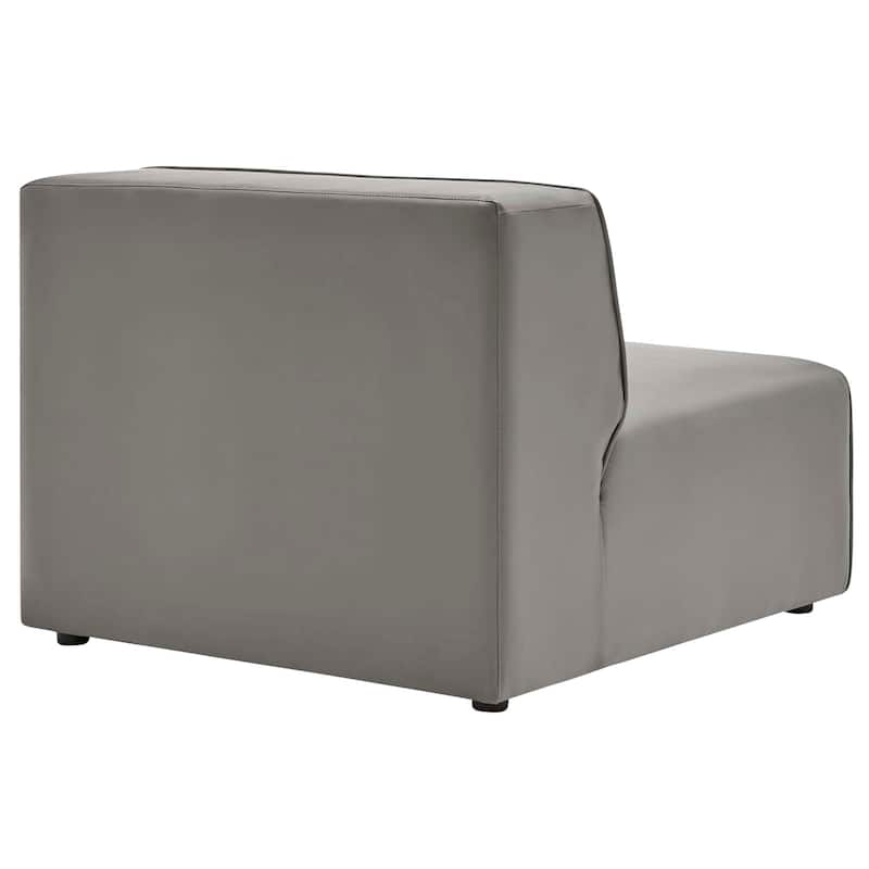 Mingle Vegan Leather 7-Piece Sectional Sofa