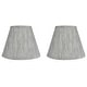 preview thumbnail 59 of 88, Hardback Faux Silk Conical Lamp Shade, 5 inch Top, 9 inch Bottom, 7 inch Slant