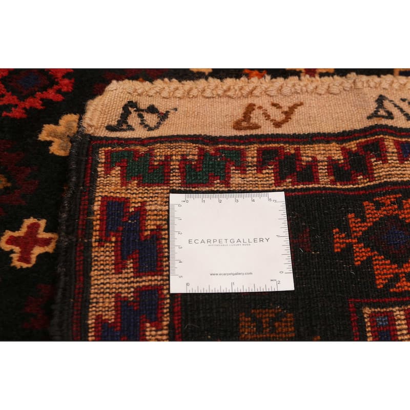 Teimani Black Rug 4'5" x 7'5" - 4'5 x 7'5