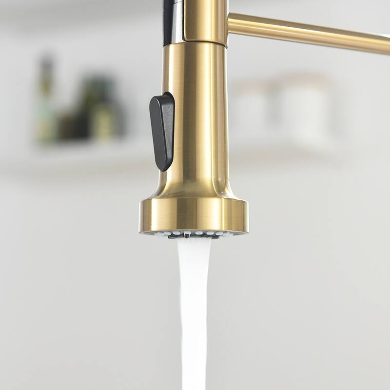 Kitchen Faucet with Battery Control Valve