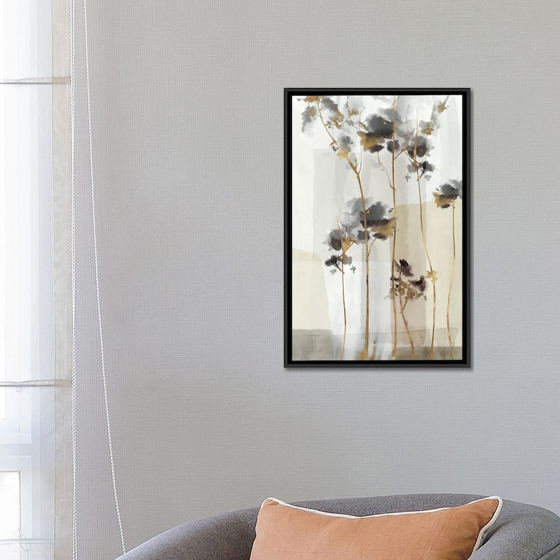 iCanvas "Golden Zen II" by Eva Watts Framed Canvas Print