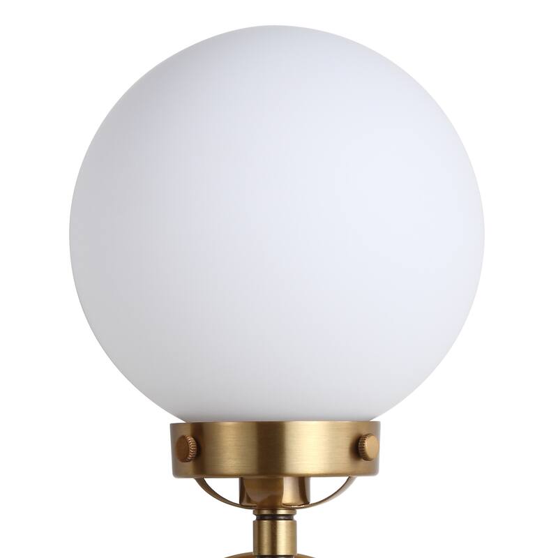 Bevin Contemporary Transitional Iron/Glass LED Vanity Light, by JONATHAN Y