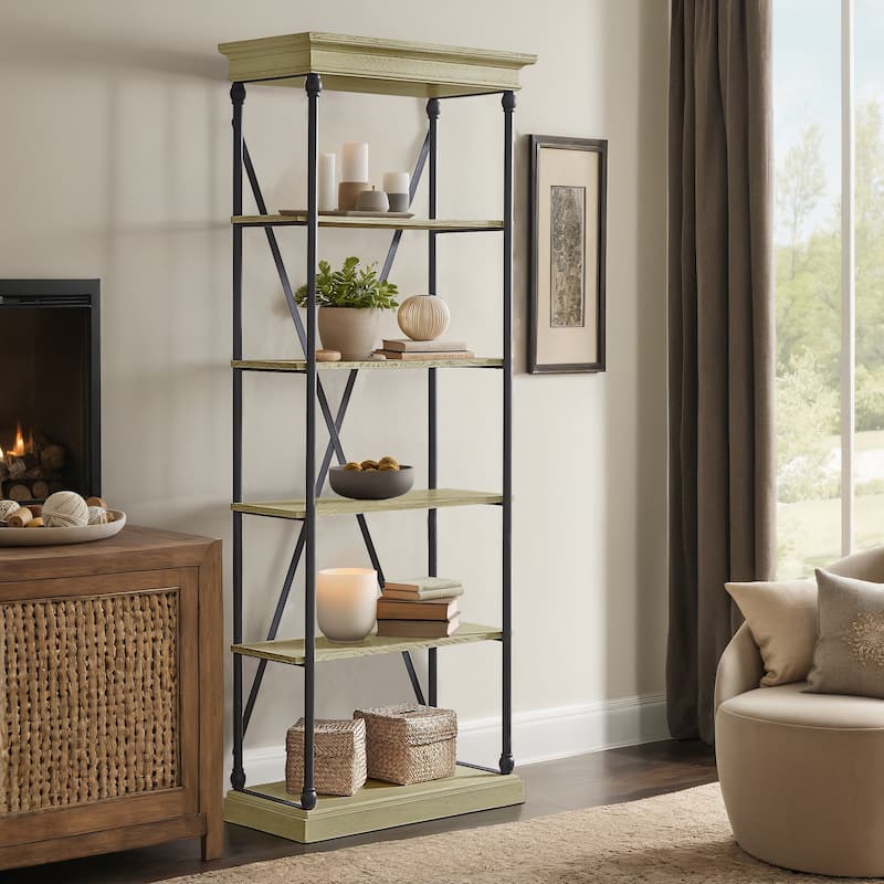 Dubrovnik Cornice Etagere Bookcase