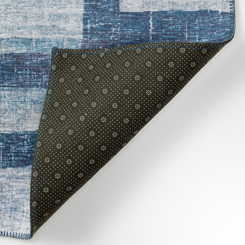 Indoor/ Outdoor Addison Yuma Modern Cobblestone Washable Area Rug