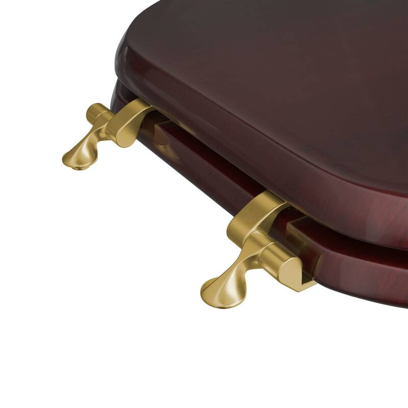 Jones Stephens C2B1R16BR Mahogany Designer Wood Round Closed-Front