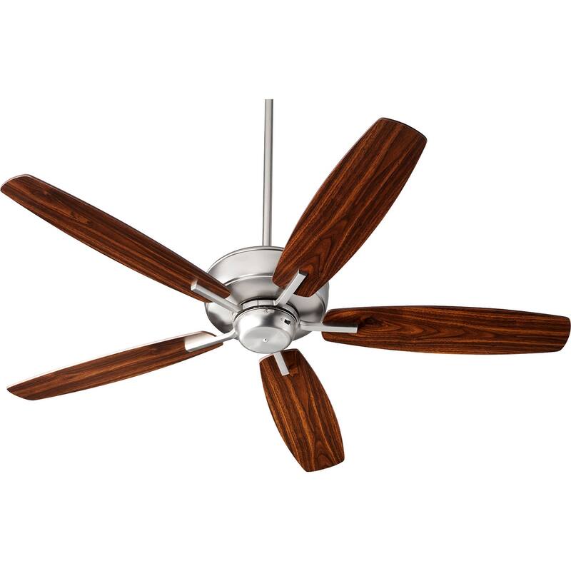 Quorum International Breeze 52" 5 Blade Indoor Ceiling Fan - Satin Nickel