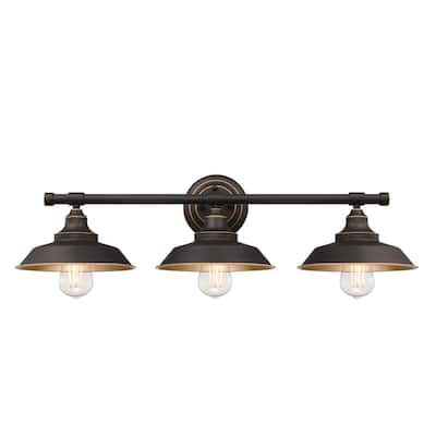 Westinghouse 6133000 Iron Hill 3 Light 8" Tall LED Wall Sconce