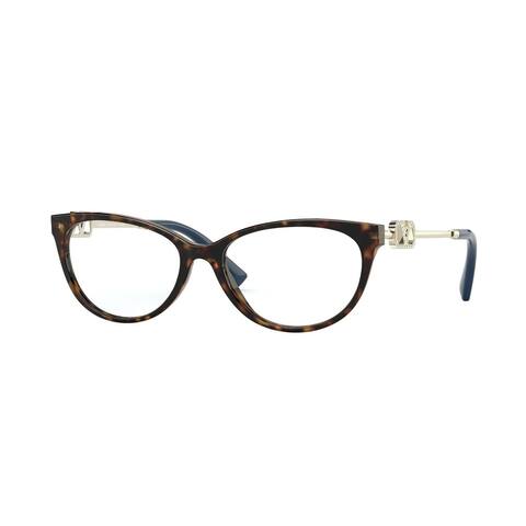 Valentino VA3051 5002 54 Havana Woman Cat Eye Eyeglasses