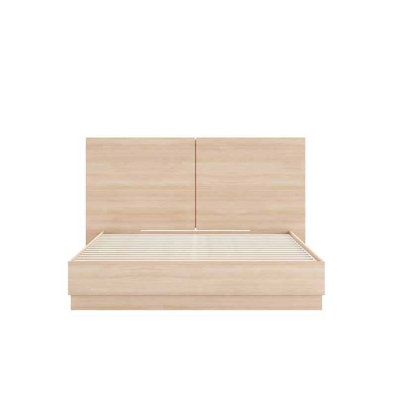 Milano Platform Bed with Headboard