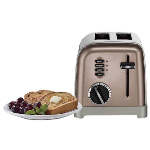 Cuisinart CPT 160 Metal Classic 2 Slice Toaster Umber Bed Bath