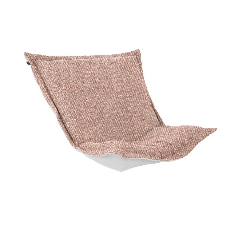 Allan Andrews Indoor/Outdoor Scroll Puff Chair Cover & Cushion Only, Alicante Collection - Blush