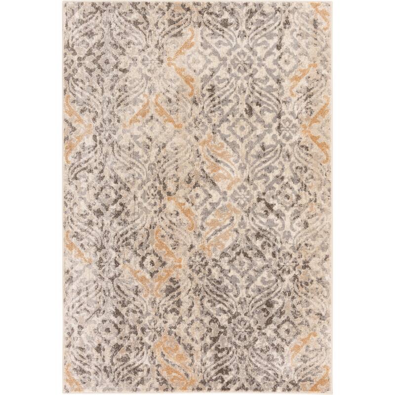 Loomaknoti Mendez Ottilie Gray Area Rug