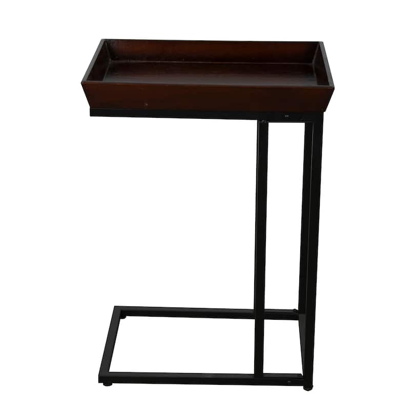 Metal C Table - 18X12.5X25"