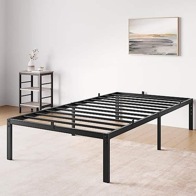 14 Inch Heavy Duty Metal Bed Frame,Stable Support for Up to 800 lbs