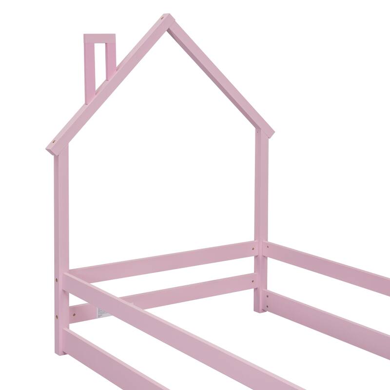 WW Twin Size Wood bed