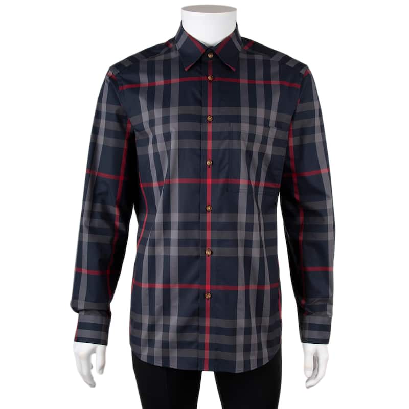 Burberry Men's Claverdon Check Shirt - XL