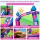 preview thumbnail 8 of 7, Gymax Inflatable Bounce Castle 5-in-1 Jumping Bounce Castle Without
