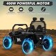 preview thumbnail 3 of 23, 24V Ride On Car Utv 2 Seater, Off-Road Kids Electric Vehicles with Metal Frame