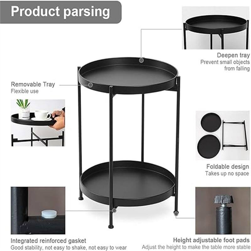 Metal End Table