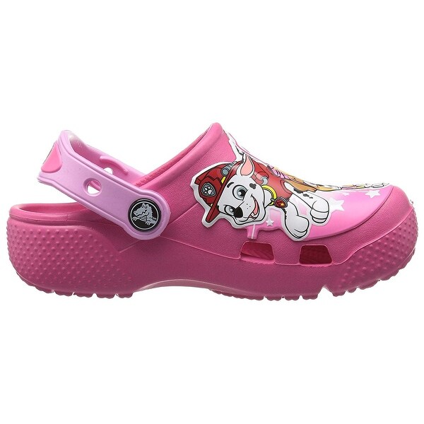 pink paw patrol crocs