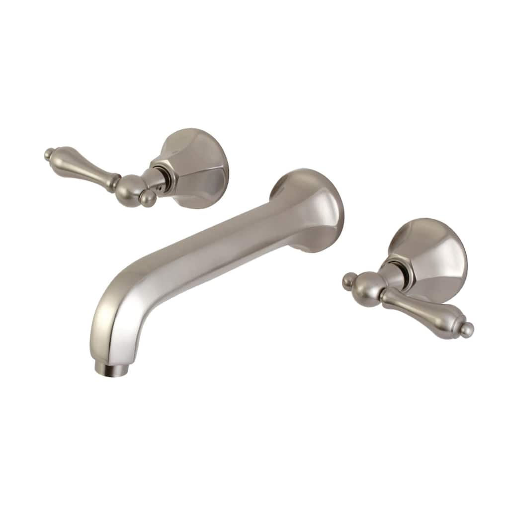 Kingston Brass Metropolitan 1.2 GPM Wall Mounted Widespread Bathroom