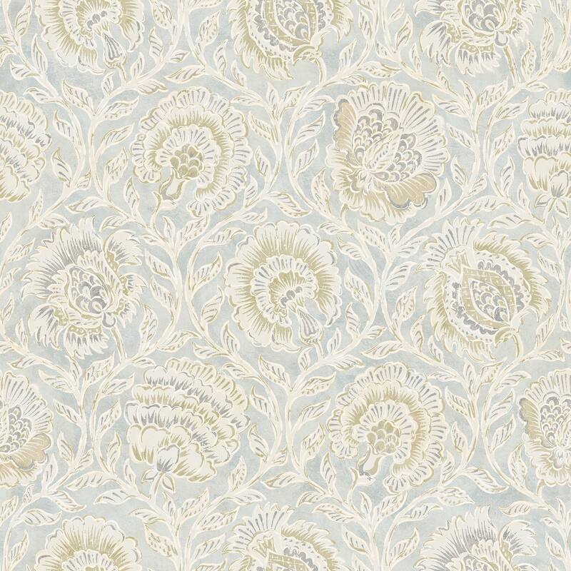 NuWallpaper Nabela Noor Home Aliviya Mint Peel and Stick Wallpaper