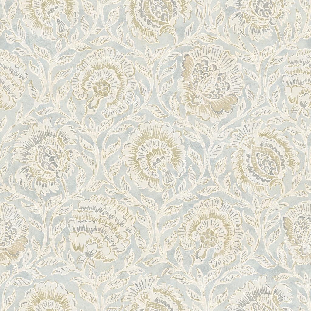 NuWallpaper Nabela Noor Home Aliviya Mint Peel and Stick Wallpaper