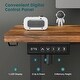 preview thumbnail 18 of 26, Modern Electric Regulate Desk with Adjustable Height Electric machine and Memory Presets for Home Office or Bedroom