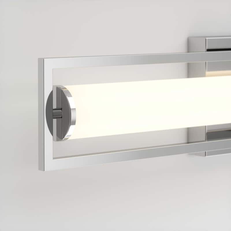 Artika Rialto Modern Vanity Light, Chrome