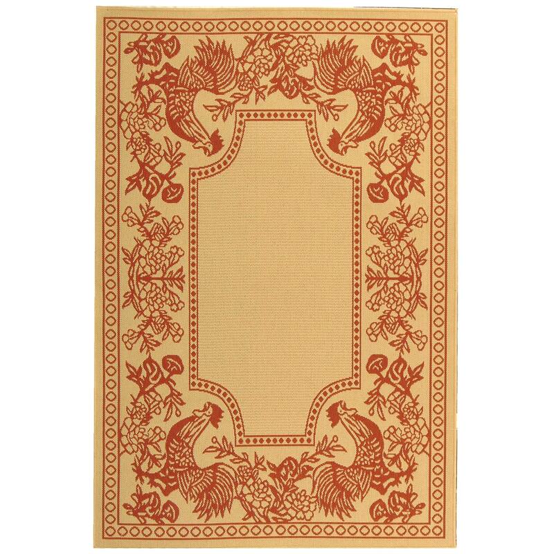 SAFAVIEH Courtyard Terry Indoor/ Outdoor Waterproof Patio Backyard Rug