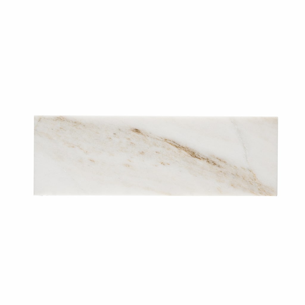 Royal Umbra Marble 3" x 9" Polished Tile