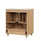 preview thumbnail 20 of 18, 30 Inch Bathroom Vanity with Sink Natural Wood Cabinet with Drawer