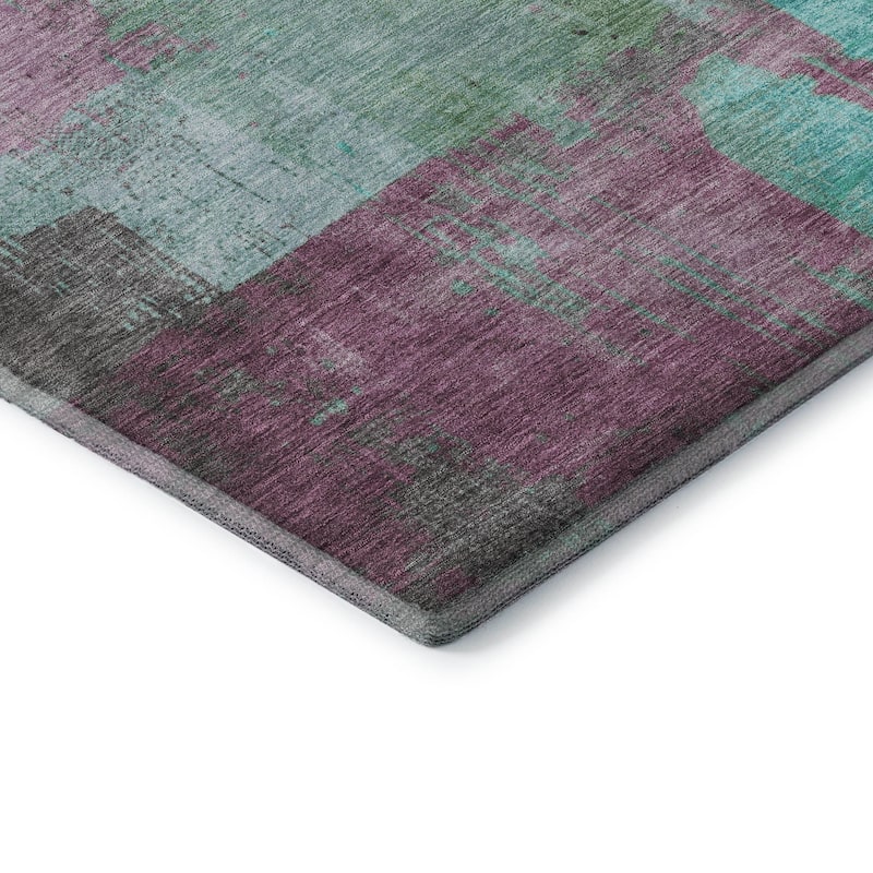 Premium Washable Super Soft Abstract Contemporary Mayfield Rug