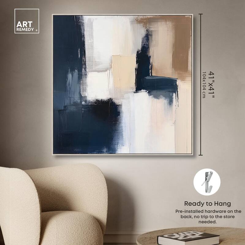 Stormy Hues III Canvas by Art Remedy