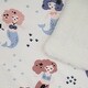 preview thumbnail 3 of 7, Printed Soft Flannel Fleece Throw Sherpa Kids Blanket, 40 x 50 Inch Pink Mermaid with White Base