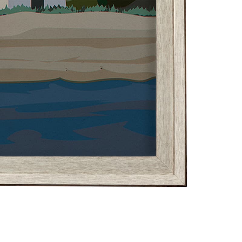 Massachusetts Go (XL) Framed Art Print