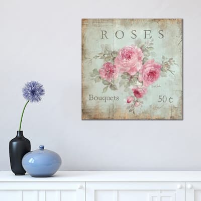iCanvas "Rose Bouquets (50 Cents)" by Debi Coules Canvas Print