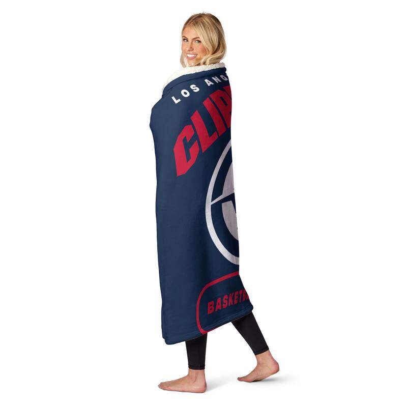 NBA High Block Silk Touch Sherpa Throw Blanket