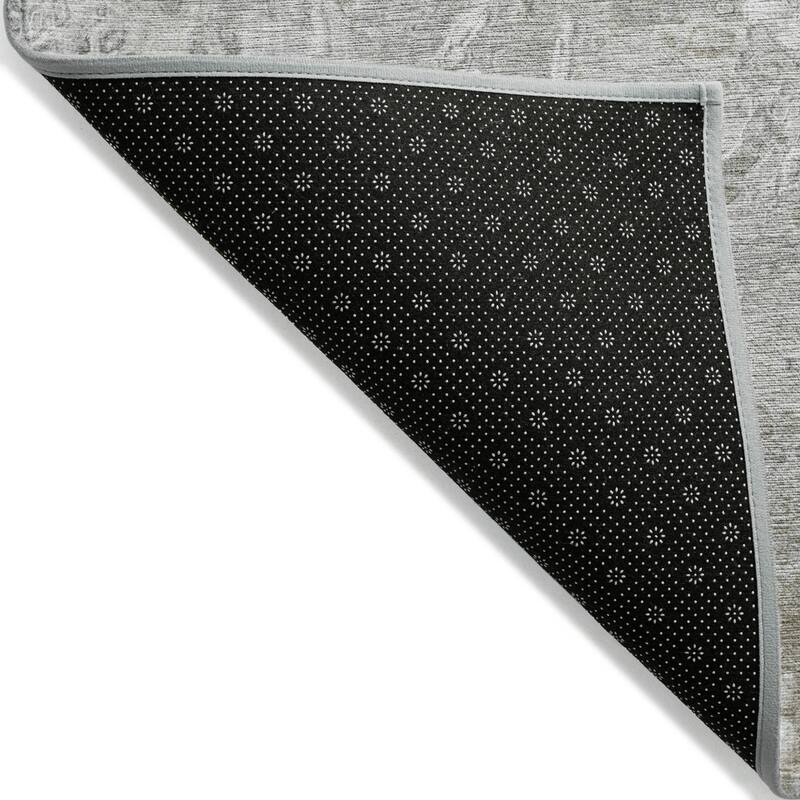HomeRoots Abstract Contemporary Rectangle Outdoor Rug